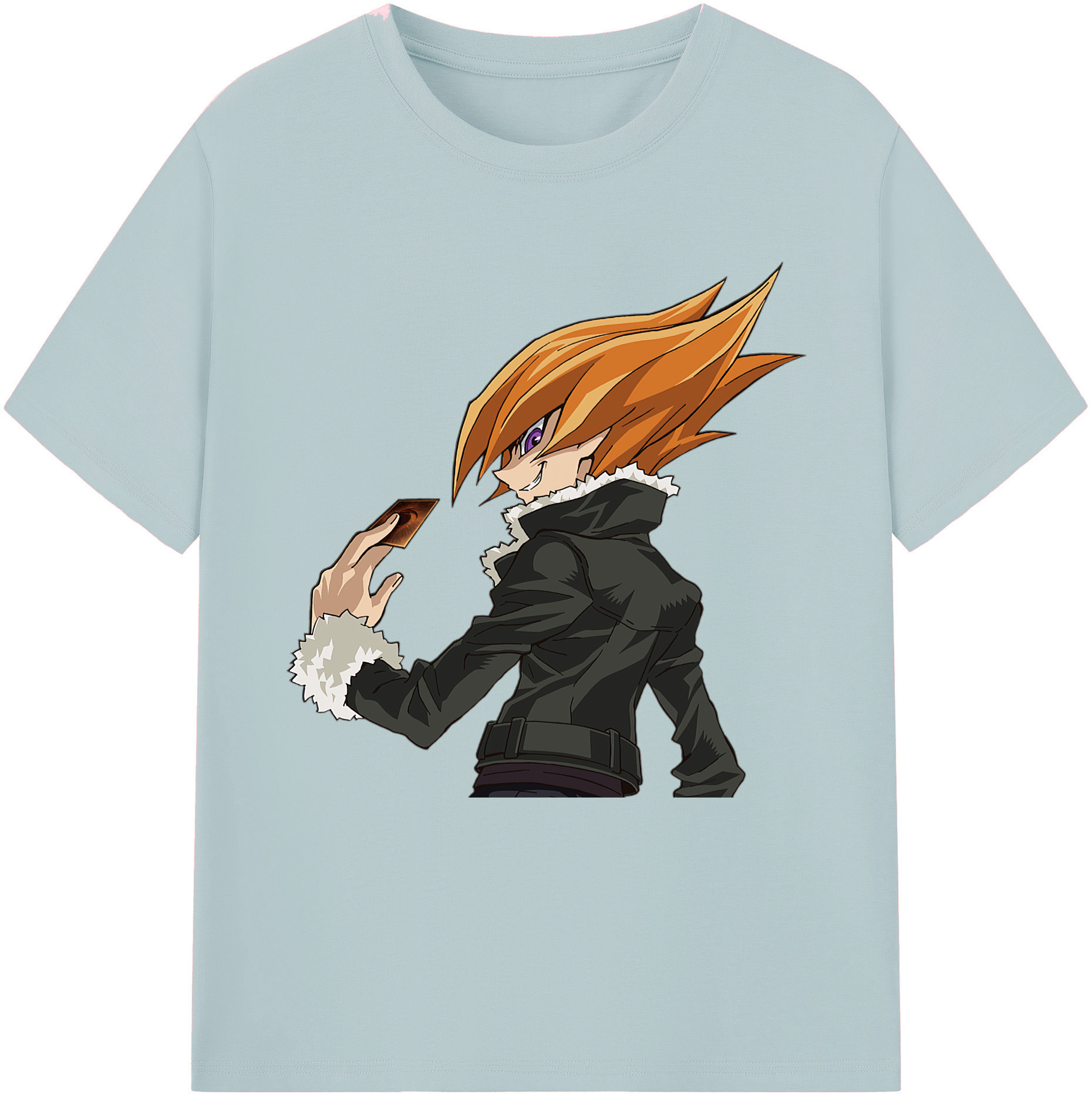 （画像用） 遊☆戯☆王 Yu-Gi-Oh! 綿100％半袖Tシャツ（フロントプリント）
